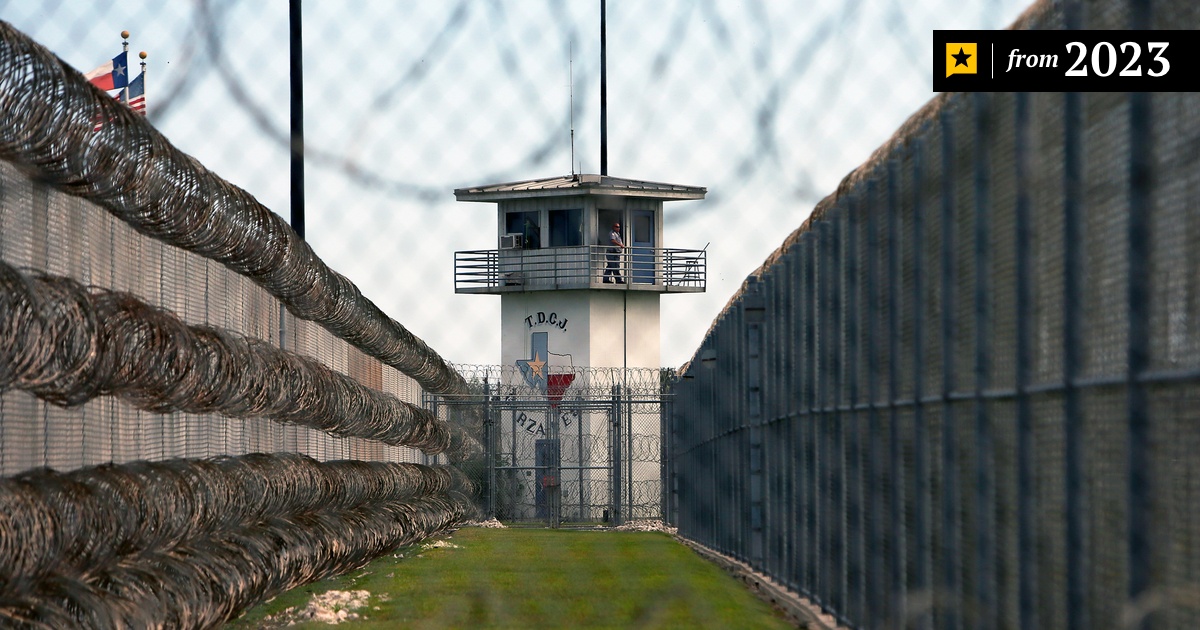 ●LOCK DOWN INMATES Texas prison system issues statewide lockdown to combat